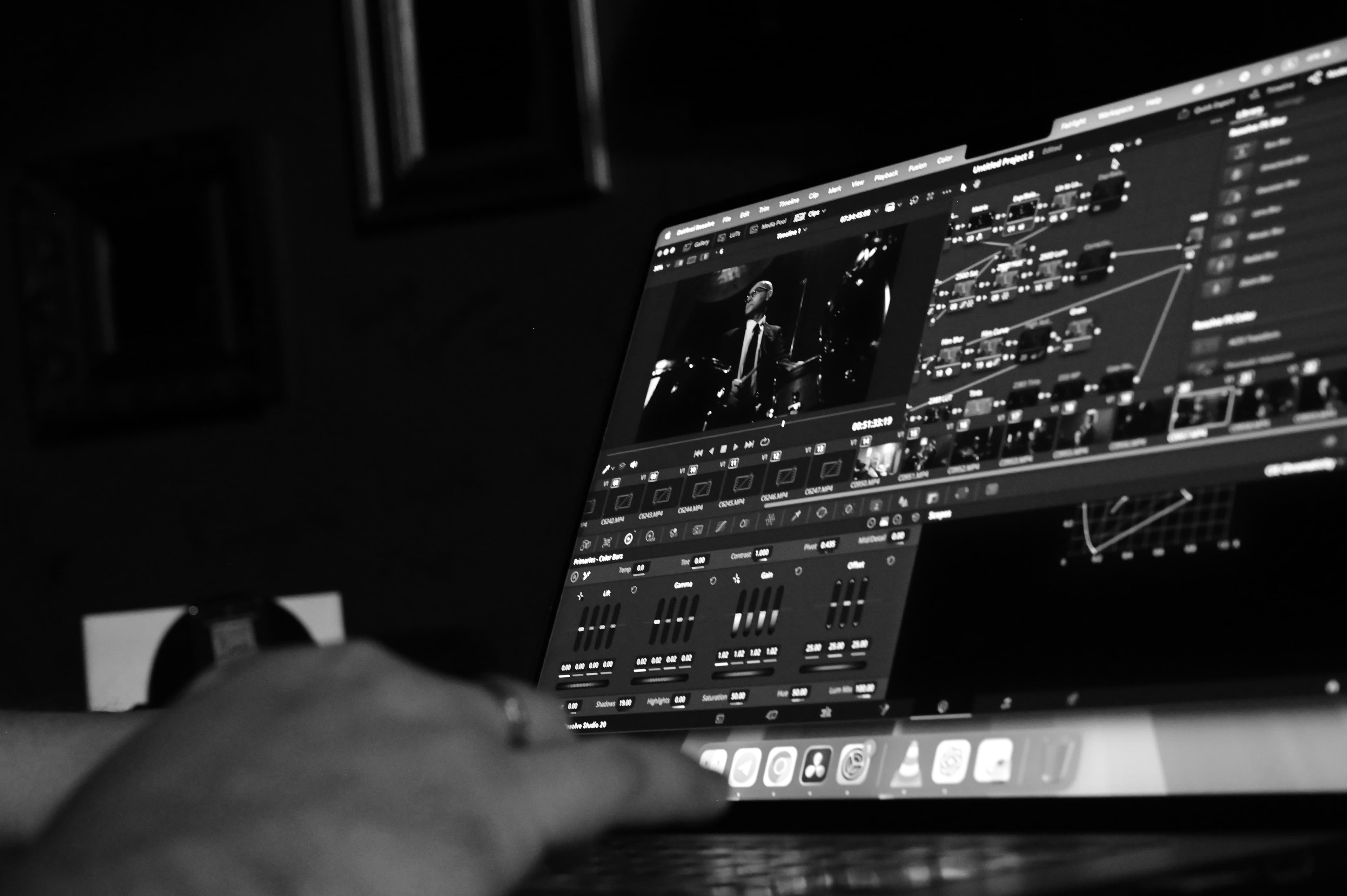 DaVinci Resolve · інтерфейс